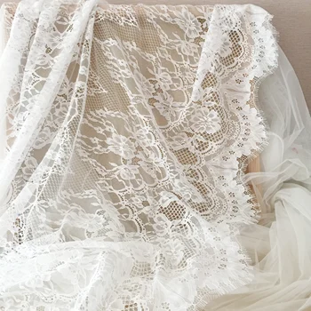 3 метра высококачественной кружевной ткани для ресниц, свадебное платье, фотография для путешествий, кружевные аксессуары высокой четкости 