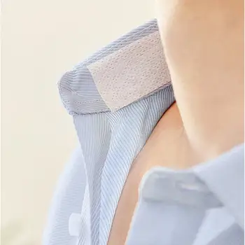 8 м Одноразовые прокладки для пота подмышек, Одноразовая наклейка на воротник, Женские наклейки, рубашка от грязи, Мужская шея От пота, E5P7