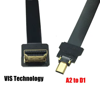 HDMI-Micro HDMI A2-D1 Тип штекера Male-Male HDMI FFC Длина кабеля 30 см для SLA-принтера Raspberry Pi4 Thingiverse TOS