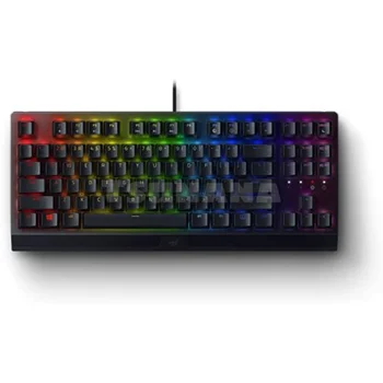 Механическая игровая клавиатура Razer BlackWidow V3 Tenkeyless TKL с подсветкой RGB, компактным форм-фактором и программируемыми макросами