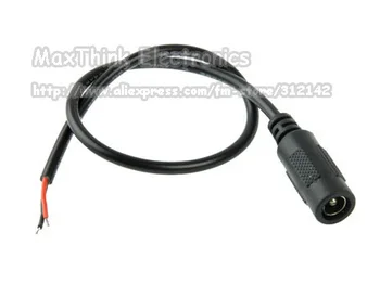 Соединительный кабель постоянного тока NCHTEK 2,1x5,5 мм для видеонаблюдения, 25 см/1 шт.