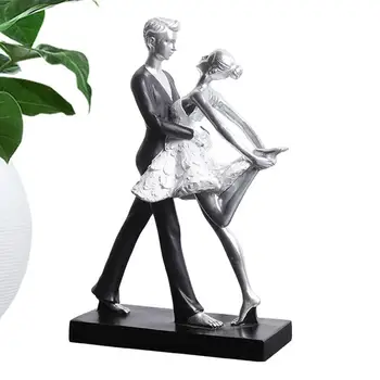 Танцевальная скульптура для пары, Декоративные романтические скульптуры Страстной любви и балета, Абстрактная фигура, Годовщина Свадьбы