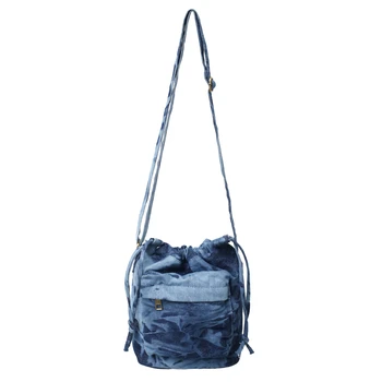 Холщовые Маленькие сумки через плечо для женщин, Синие Джинсовые сумки-мессенджеры 2023, Новые Пакеты из 100% хлопка, Тканевые Повседневные сумки через плечо, Мода