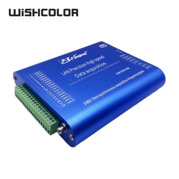 16-канальная 24-битная карта сбора данных Wishcolor VKINGING VK7015 DAQ Поддерживает передачу данных по USB и Ethernet