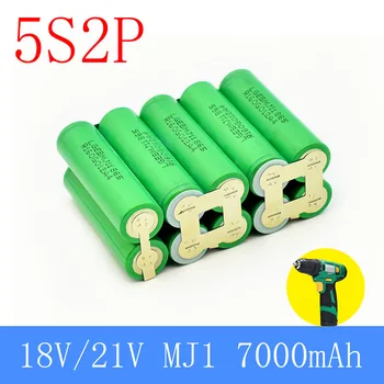 2s1p 1s3p 3s2p 4s2p 5s2p 8,4 в 3,7 В 10,8 В 16,8 в 18 В MJ1 Аккумуляторная батарея 18650 3500 мАч для батареи Отвертки 18 В