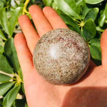 4-6 см, Натуральный хрустальный метеорит, материнский камень, энергетический каменный шар для гадания, декоративный шар для фотосъемки, 1 шт.
