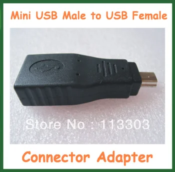 5 шт., мини-USB, разъем для подключения к USB, адаптер для передачи данных, конвертер, Прямая Поставка, Оптовая продажа, Бесплатная доставка