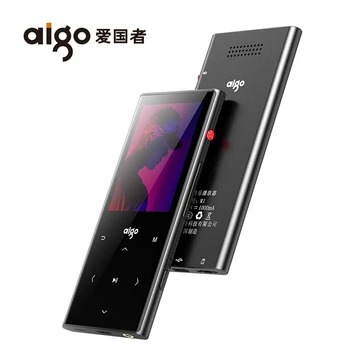 AIGO M1 Полнозеркальный bluetooth-MP3-плеер с поддержкой музыки HIFI без потерь, сенсорное управление 30 часов работы с интерфейсом type-c