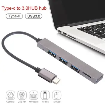 Bluelans 4 в 1 от USB 3.1 Type-C до USB 3.0 TF Reader Слот-концентратор Адаптер для MacBook Pro/Air