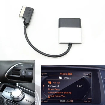 Bluetooth-совместимый Автомобильный Комплект Музыкального Приемника Airdual AMI Интерфейсный Адаптер Для Audi 2G 3G 2004 2005 2006 2007 2008 2009 2010-2020