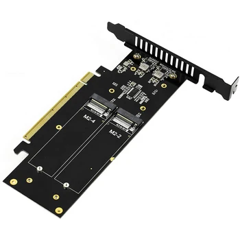 JEYI IHyper M.2 X16-4X NVME PCIE3.0 GEN3 X16-4XNVME RAID-КАРТА PCI-E VROC-КАРТА RAID Hyper M.2X16 M2X16 4X X4 NVMEx4 RAID