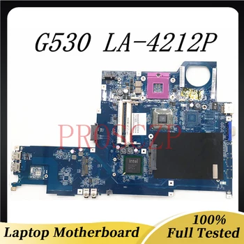LA-4212P Бесплатная Доставка, Высококачественная Материнская плата Для ноутбука Lenovo G530 N500 JIWA3, материнская плата GL40 DDR2 GM45, 100% Полностью Рабочая