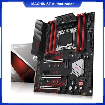 MACHINIST X99 MR9D PLUS Материнская плата Поддерживает LGA 2011-3 Xeon E5 V3 V4 Все серии CPU Процессор DDR4 ECC/NON-ECC RAM Память NVME