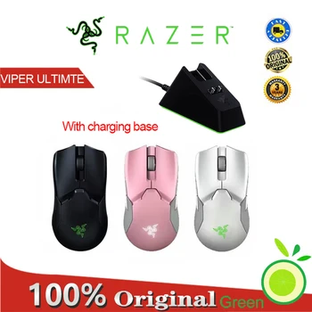 Razer Viper Ultimate легкая беспроводная игровая мышь с rgb зарядкой прочный оптический сенсор 20k dpi 8 программируемых кнопок