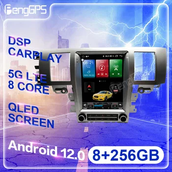 RHD Android 12,0 Для Jaguar XF 2008-2015 Автомобильный Радиоприемник 8 + 256 ГБ Мультимедийный Плеер GPS Навигация Сенсорный Экран Головного устройства DSP Carplay