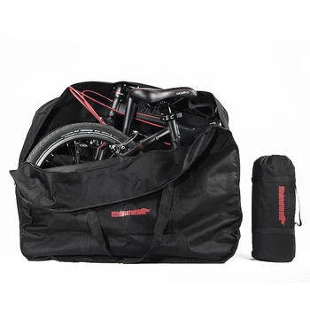 Rhinowalk, 14-дюймовая 20-дюймовая Складная велосипедная сумка, сумка для переноски в автомобиле, Упакованный автомобильный Утолщенный Портативный велосипедный рюкзак