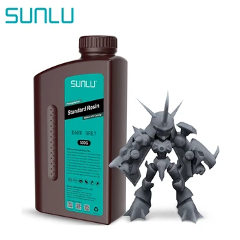 SUNLU Like-ABS/Стандартная/Растительная УФ-смола Жидкая 500 Г С низким Запахом, Быстрое Отверждение, Хорошая точность, Фотополимерная Смола для ЖК-3D-принтера