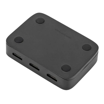 USB Sharer Быстрое Высокопроизводительное переключение кнопок с 2-портовым / 4-портовым дисплеем 4k Hd Принтер и многое другое Мышь USB Kvm Переключатель