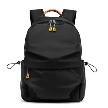 XZAN Унисекс, Рюкзак на плечо, Повседневный однотонный Походный рюкзак, Спортивная школьная сумка на открытом воздухе, Большая вместительная дорожная сумка для ноутбука