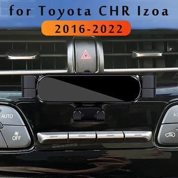 Автомобильный держатель телефона для Toyota C-HR CHR Izoa 2021 2022, Кронштейн для укладки автомобиля, Подставка для GPS, Поворотная поддержка, мобильные аксессуары