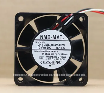 Вентилятор Охлаждения сервера NMB-MAT 2410ML-04W-B29 L00 DC 12V 0.16A 60x60x25mm