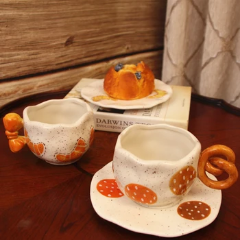 Гао Янь дежурит в ins wind, а меньшинство занимается ручной росписью керамики онлайн-чашка для кофе знаменитостей