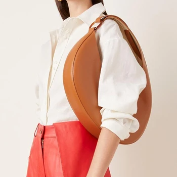 Дизайнерские сумки Half Moon, Роскошные Сумки Для Женщин, Сумки 2023, Новая Высококачественная Модная сумка Через Плечо, Бесплатная Доставка
