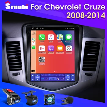 Для Chevrolet Cruze 2008-2014 Carplay Android 11 Автомобильный Радио Мультимедийный Видеоплеер Navigaion Головное Устройство Стерео 2Din Аудио Динамик