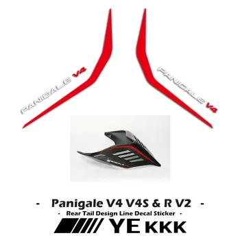 Для Ducati Panigale V4 V4R V4S V4SP V2 Streetfighter V4 V4S V2 Наклейка На Обтекатель Наклейки На Задний Хвост Дизайн Линии Наклейка Наклейка