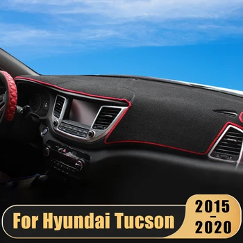 Для Hyundai Tucson TL 2015-2017 2018 2019 2020 Крышка приборной панели Автомобиля, Абажур, Избегающий Света, Коврик, Приборная Панель, Аксессуары Для интерьера