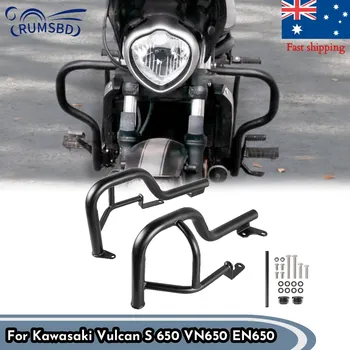 Для Kawasaki Vulcan S 650 VN650 EN650 2015-2023 Защитная рама мотоцикла, защита двигателя, Верхняя противоаварийная планка, Аксессуары для бампера