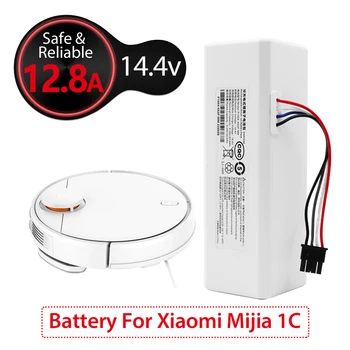 для Xiaomi Robot Battery 1C P1904-4S1P-MM Mi Jia Mi Пылесос Для Подметания Робот для уборки Замена Батареи G1 12800 мАч