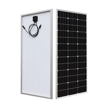 Зарядное устройство для солнечных батарей мощностью 100 Вт 12 Вольт с высокоэффективным фотоэлектрическим модулем для морских ферм на крыше и автономных применений