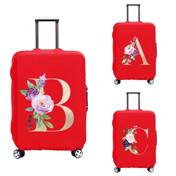 Красная крышка для багажа, защитный чехол для чемодана, применяется к тележке 18 