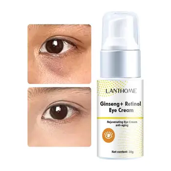 Крем Для глаз Увлажняющий Daily Retinol Eye Care Fine Lines Moisture Увлажняющий Крем Для Глаз С женьшенем Для различных типов кожи