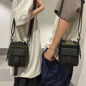 Модная сумка для мобильного телефона, мужская и женская сумка на открытом воздухе, нейлоновая маленькая сумка через плечо, женские сумки через плечо из ткани Оксфорд