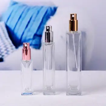 Новинка 2017 года, 30 мл, Прозрачные Стеклянные Бутылки для Многоразового использования, Пустой Флакон-спрей для духов Многоразового использования