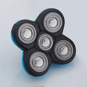 Новые сменные моющиеся сменные плавающие головки с пятью лезвиями для электробритв 5D Super Thin Alloy Outer Razor 35D