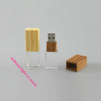 Новый Пользовательский логотип из дерева с кристаллами USB 2.0 Memory Flash Stick Pen Drive (клен. бамбук. карбонизированный бамбук.грецкий орех)