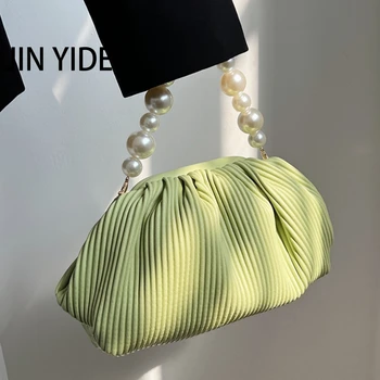 Облако сумка с толстой цепью 2023 летний Новый высокого качества PU кожа женщин сумочка дизайнер люксовый бренд плечо сумка