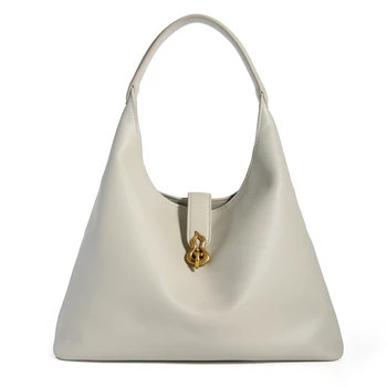 Оригинальная Нишевая Портативная сумка для женщин, Новая Кожаная сумка на одно плечо под мышку, сумки-тоут для женщин