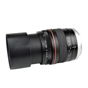 Полнокадровый объектив камеры 135 мм F2.8, Портретный объектив с большой диафрагмой F2.8 с ручной фокусировкой для фотокамер Nikon