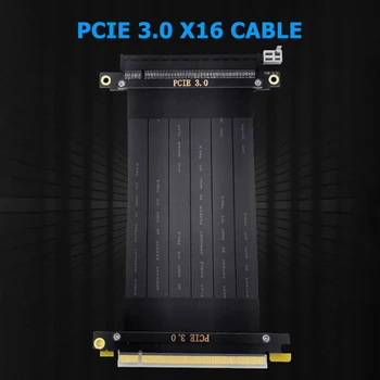 Полноскоростной удлинитель PCIE3.0 от X16 до X16 Прямой кабель-адаптер для сервера, совместимый с видеокартой расширения серии N