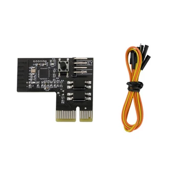 Приложение для управления компьютером Переключатель сброса питания PCIE Карта 2.4 G WiFi Smart APP пульт дистанционного Управления для Android
