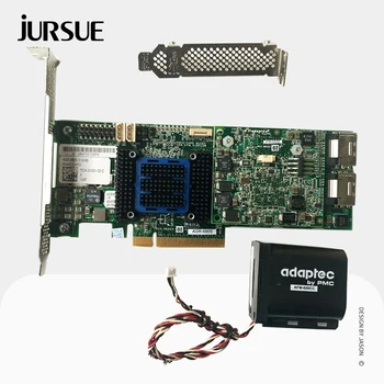 Расширитель RAID Adaptec ASR-6805 PCI E 2.0 X8 Кэш 512 МБ SAS SATA Карта RAID-контроллера JBOD + BBU AFM-600