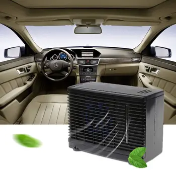 Регулируемый 12 В Автомобильный кондиционер Охладитель Охлаждающий вентилятор Водяного Льда Испарительный