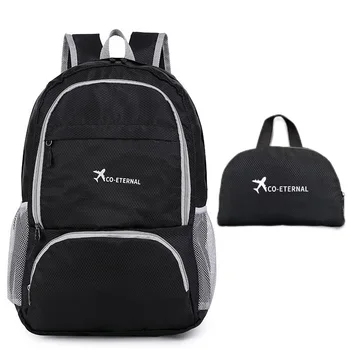 Складной рюкзак Мужской Рюкзак для путешествий на открытом воздухе Женский Водонепроницаемый рюкзак для пеших прогулок, школьные сумки для студентов
