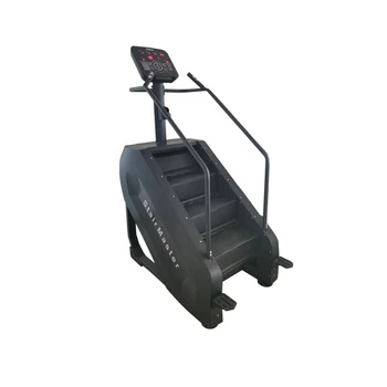 Хорошо продается новое коммерческое оборудование для скалолазания в тренажерном зале со светодиодным дисплеем, шаговая машина для лестницы